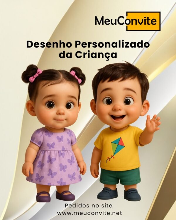 Desenho Personalizado da Criança