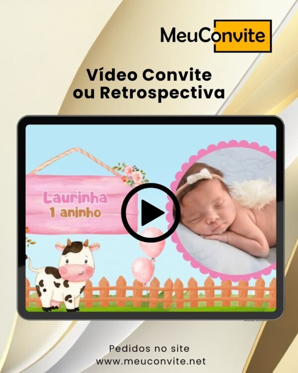 Avatar Animado, Vídeo Convite ou Retrospectiva